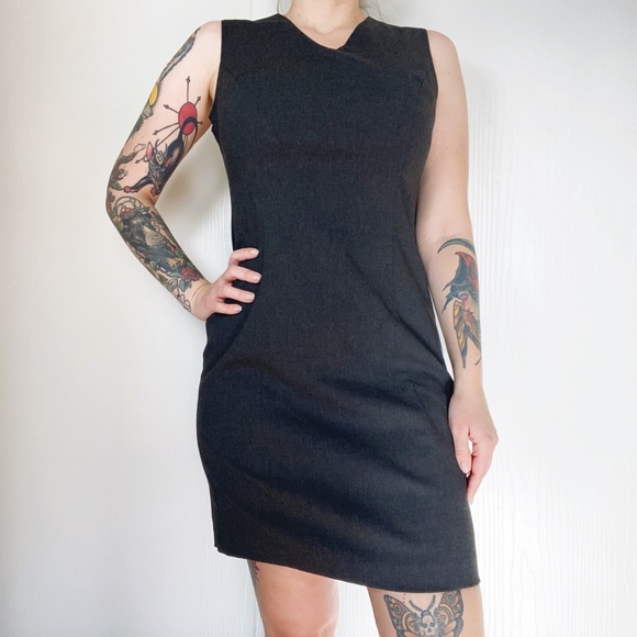 NWT GAP A-Line V-Neck Sleeveless Dress - Picture 1 of 5